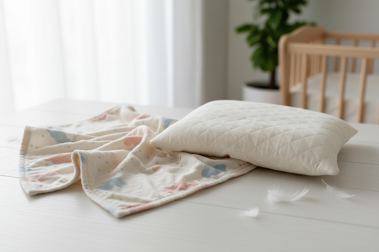 Milloin vauvalle peitto ja tyyny ?