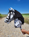 Premium Keppihevonen / Hobby Horse - Leopard with black A3