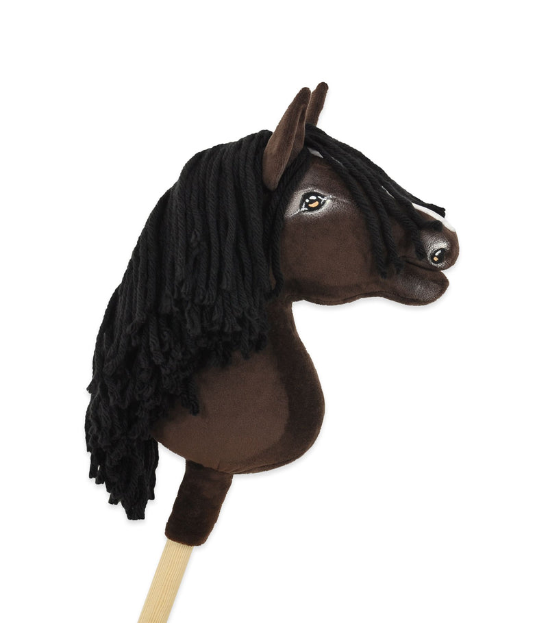 Super Hobby Horse - Super Hobby Horse Premium keppihevonen tummanruunikko hevonen A4