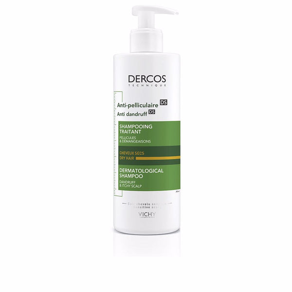 Dercos anti-pelliculaire secs hoitoaine shampoo 390 ml