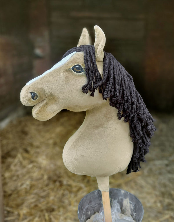Premium Keppihevonen / Hobby Horse - Dun horse A3