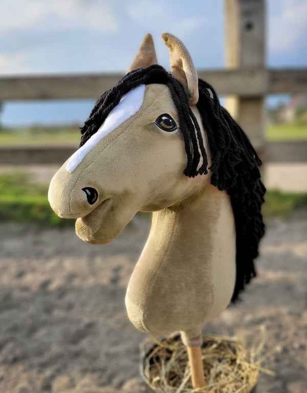 Premium Keppihevonen / Hobby Horse - Dun horse A3