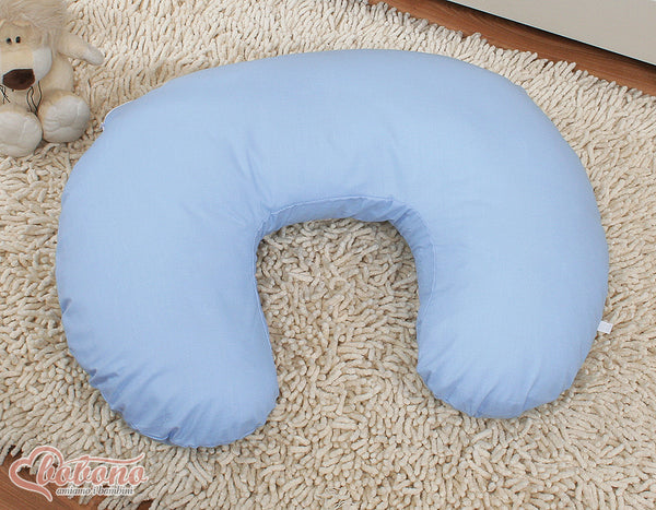 Monikäyttöinen imetystyyny - irrotettava päällinen - blue