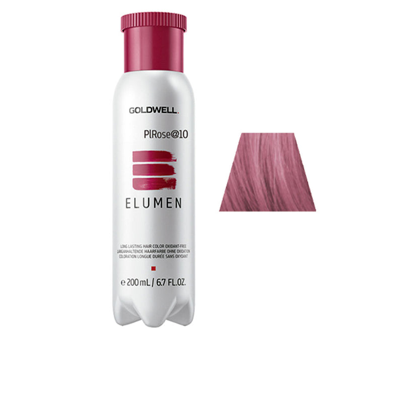 Elumen Long Lasting Hair Color Oxidant Free #Plrose@10 200 Ml