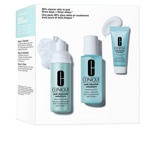 Anti-Blemish Solutions 3-Step Skin Care System Case 3 Pcs