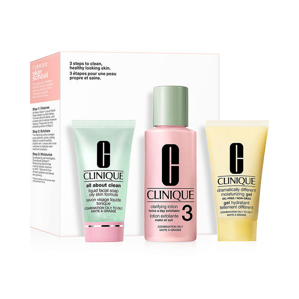 3 Step System For Combination-Oily Skin Case 3 Pcs