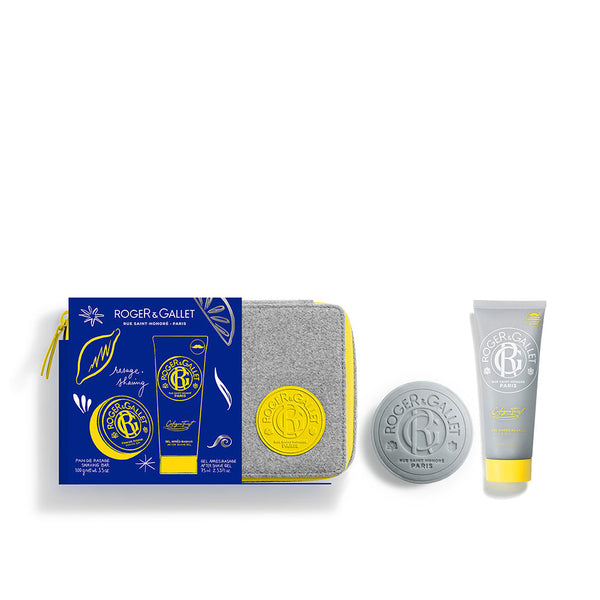 Cologne Twist Shaving Kit Case 2 Pcs