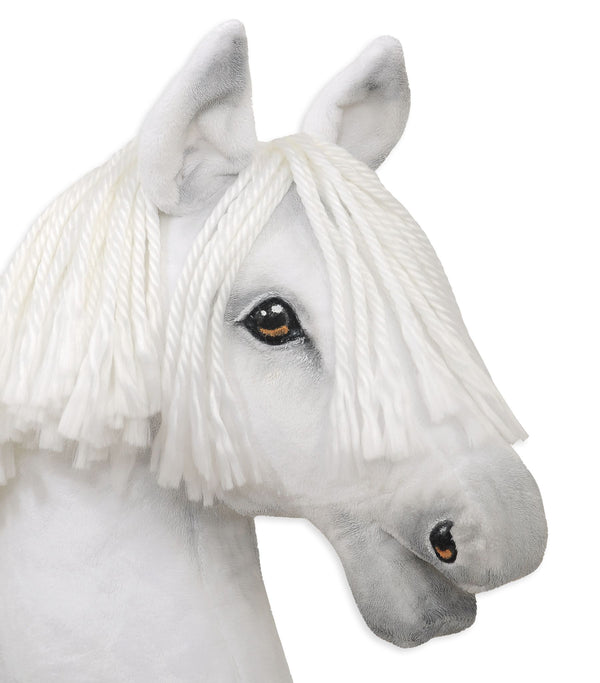 Premium Keppihevonen / Hobby Horse - White A3