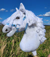 Premium Keppihevonen / Hobby Horse - White A3