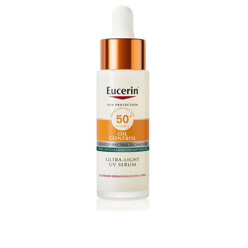 Eucerin - Sun Face Oil Control Uv ultralight serum Spf50+ 30 ml