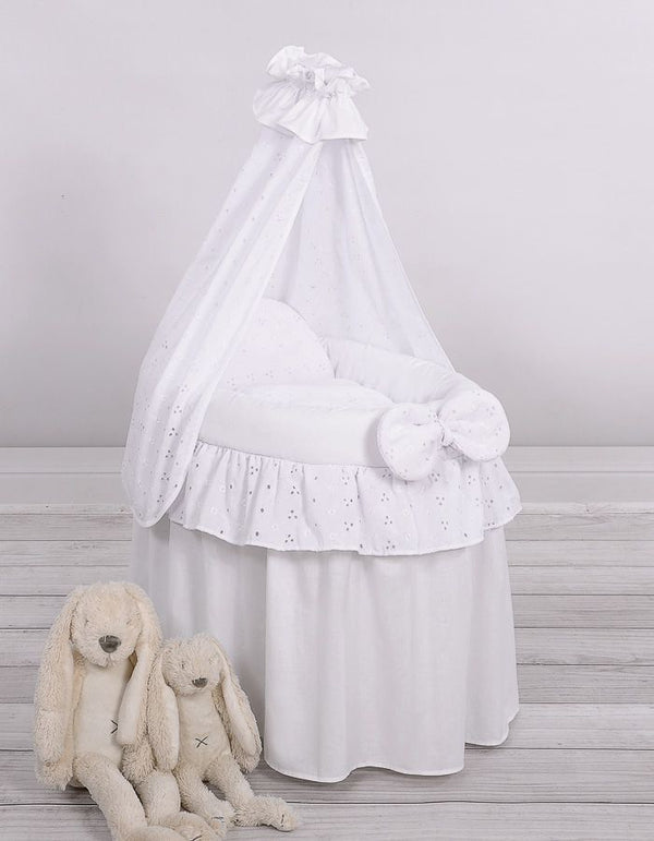 Nukken Kehto - Pink With Embroidered Lace