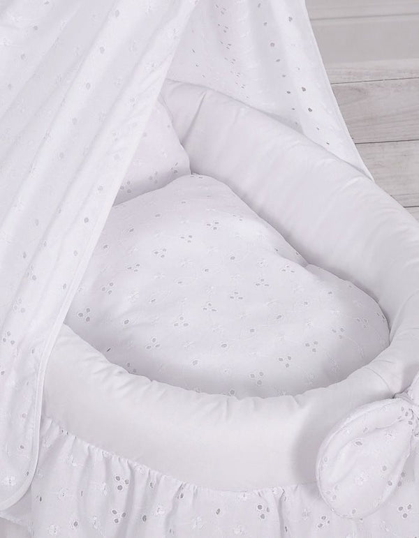 Nukken Kehto - Pink With Embroidered Lace