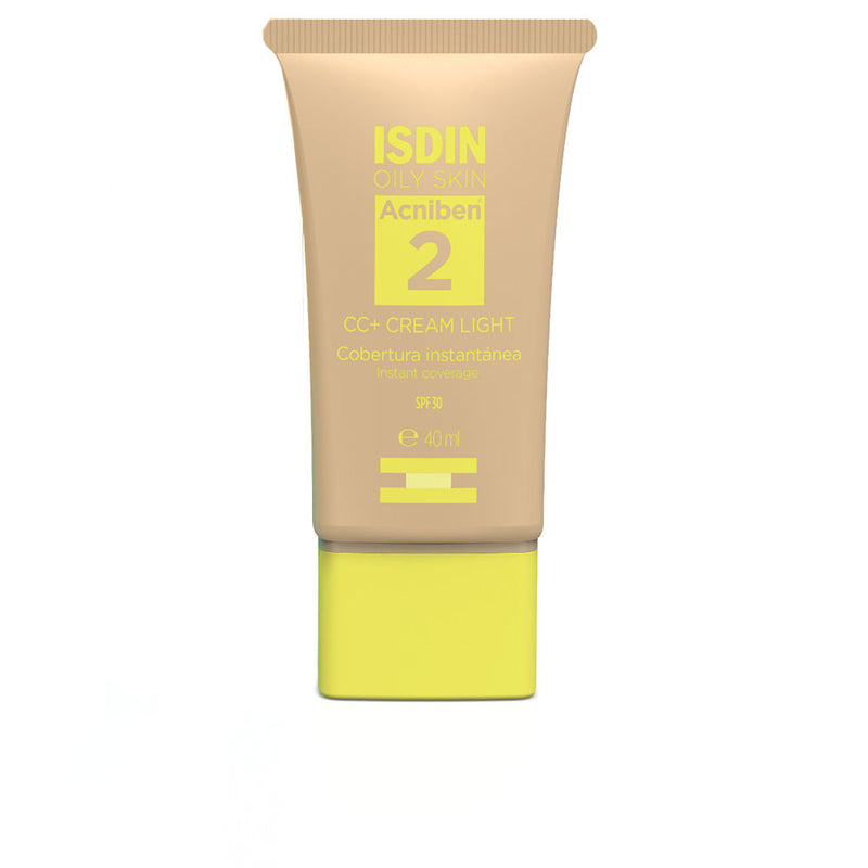 Isdin - Acniben Cc Cream instant coverage Spf30 #Light 40 ml