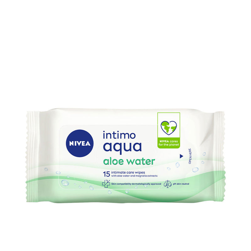 Nivea - Intimo Aqua aloe water 15 u