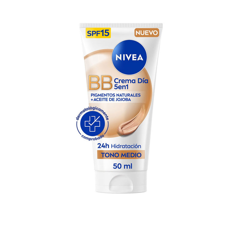 Nivea - Bb Cream 5 in 1 Day Spf15 #Medium Tone 50 ml