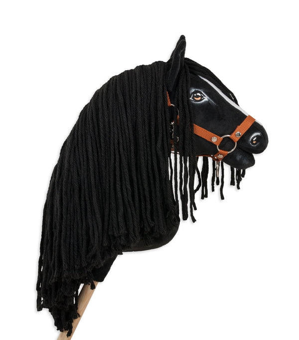 Premium Keppihevonen / Hobby Horse - Fresian horse 2 A3