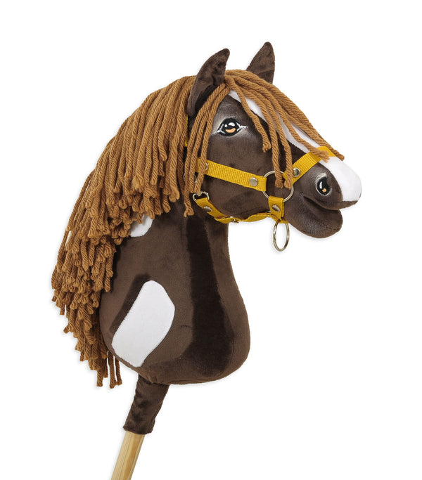 Premium Keppihevonen / Hobby Horse - Western dark bay A3