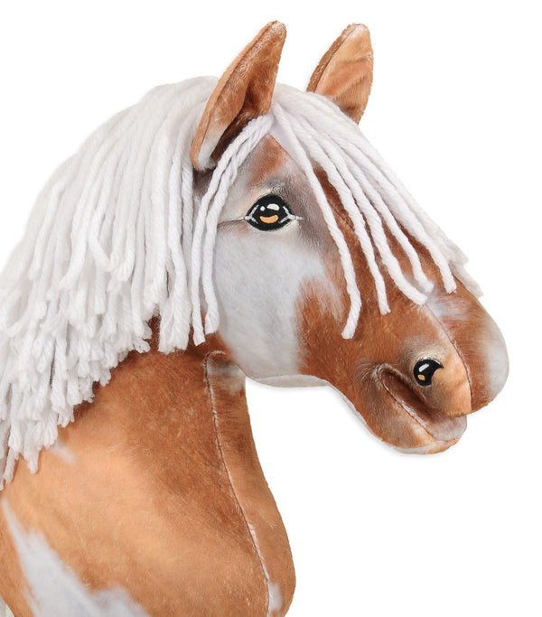 Premium Keppihevonen / Hobby Horse - Tobiano bay white A3