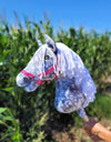 Premium Keppihevonen / Hobby Horse - Dapple grey with white A3
