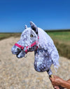 Premium Keppihevonen / Hobby Horse - Dapple grey with white A3