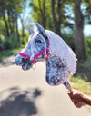 Premium Keppihevonen / Hobby Horse - Dapple grey with white A3