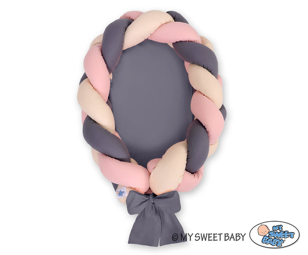 Unipesä letti reunapehmustella - Pastelli värit