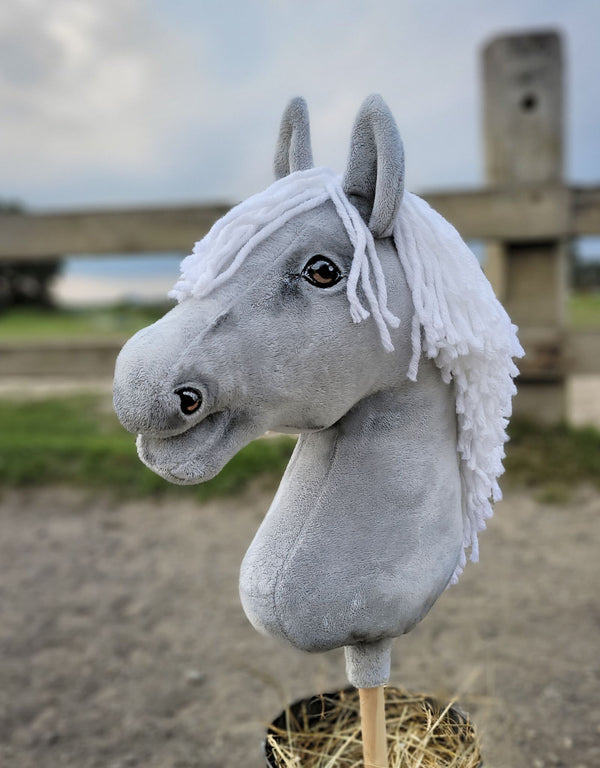 Premium Keppihevonen / Hobby Horse - Gray A3