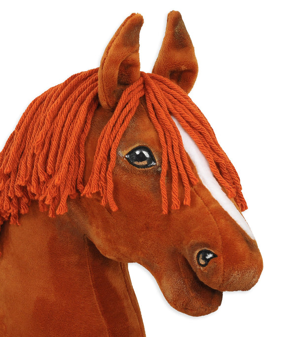 Premium Keppihevonen / Hobby Horse - Chestnut horse A3