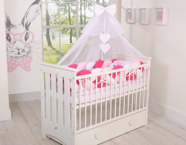 Letitetty Reunapehmuste Xxl- Valkoinen - Pinkki