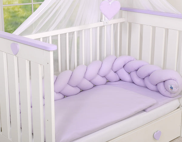 Sängyn letti reunapehmuste - Lila
