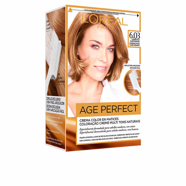 Excellence age perfect hiustenväri #6.03 loistava tummanvaalea 1 kpl