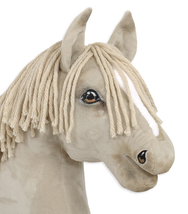 Premium Keppihevonen / Hobby Horse - Cremello horse A3