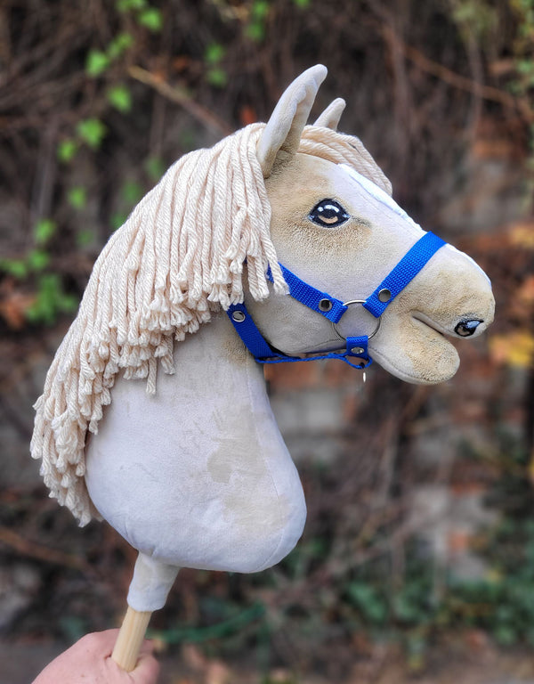 Premium Keppihevonen / Hobby Horse - Cremello horse A3
