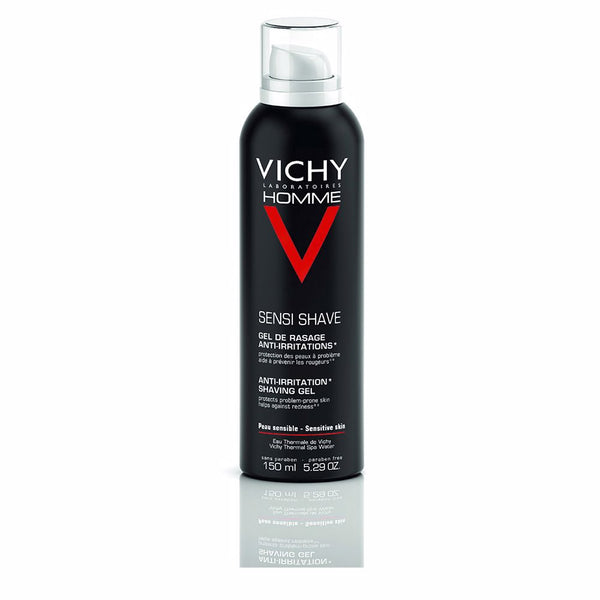 Vichy homme parranajogeeli, ihoa ärsyttämättä 150 ml