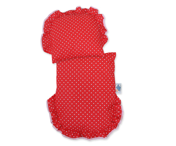 Nukkevaunu - White With Red