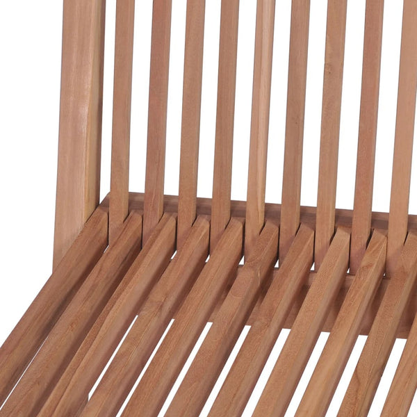 Kokoontaitettavat puutarhatuolit 4 kpl tiikki