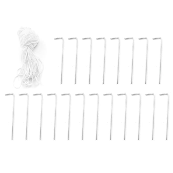 Puutarhakatos 3x12 m valkoinen