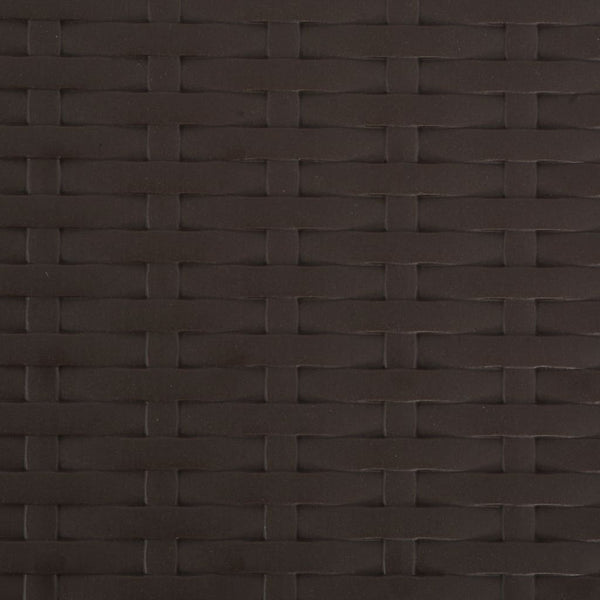 Ruskea kokoontaitettavat puutarhatuolit Gertrud (4 kpl hdpe ja teräs)