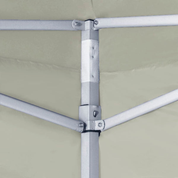 Kokoontaitettava juhlateltta 2 seinää 3x3 m kerma