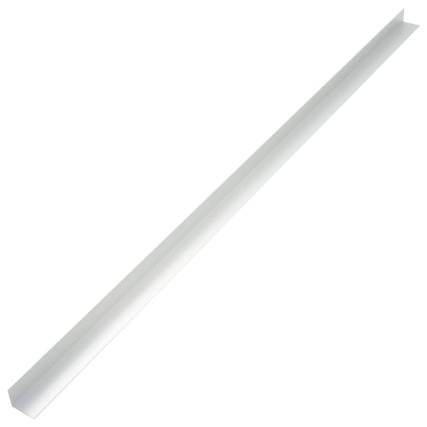 Reunuslauta 5 kpl alumiini 170 cm hopea