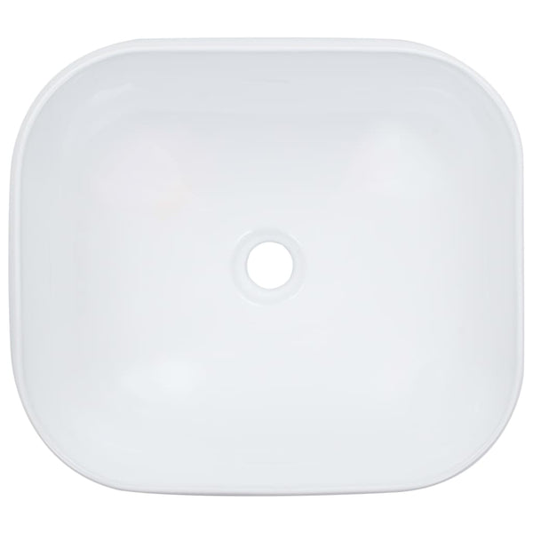 Valkoinen pesuallas Miroana 44,5x39,5x14,5cm (keraaminen)