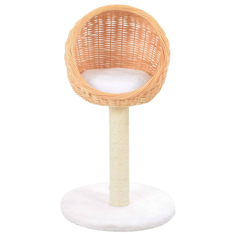 Luonnollinen kissan kiipeilypuu Bibeta (sisal-pylväällä, paju)