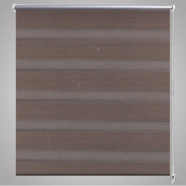 Kahvinruskea zebra rullakaihdin Seusen 50x100cm