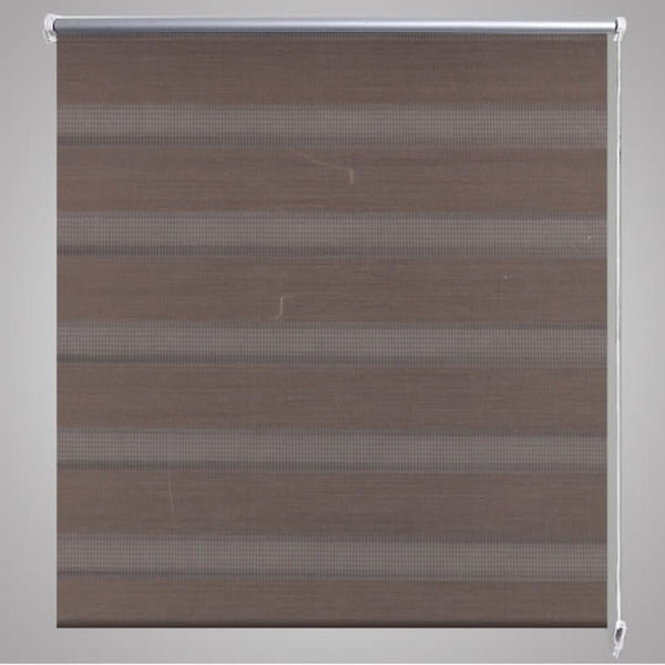 Zebra rullakaihdin 80 x 150 cm kahvinruskea