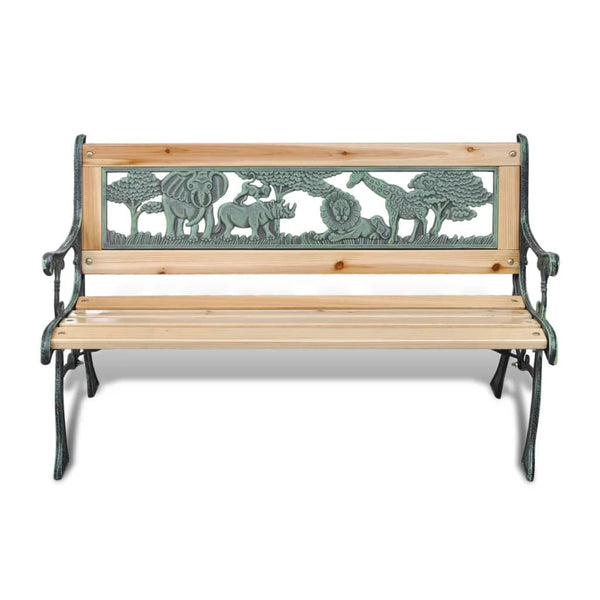 Lasten puutarhapenkki 84 cm puu