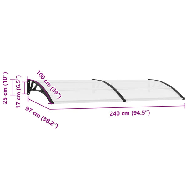 Ovikatos 240x100 cm PC