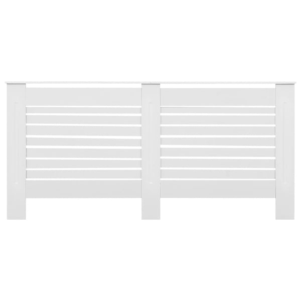 Lämpöpatterin suoja MDF 172x19x81,5 cm valkoinen