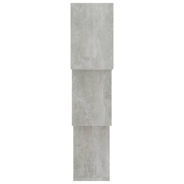 Kuutioseinähyllyt betoninharmaa 68x15x68 cm tekninen puu