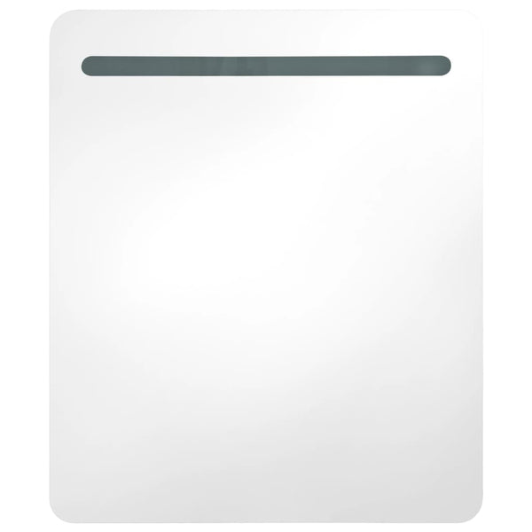 LED kylpyhuoneen peilikaappi 68x9x80 cm