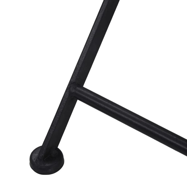 Mosaiikki bistrotuolit 2 kpl ruskea keramiikka